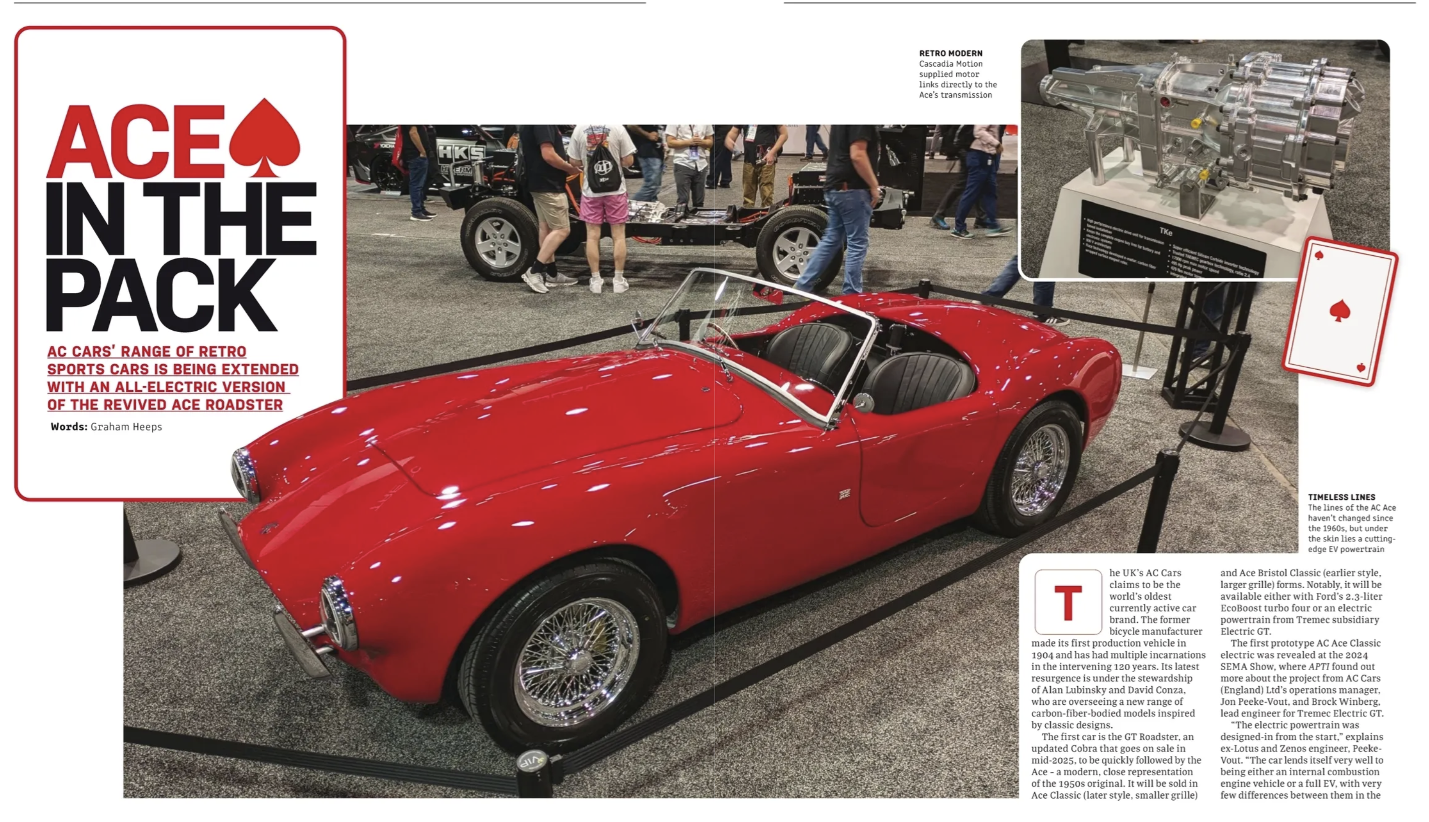 AC ACE Tremec Electric GT