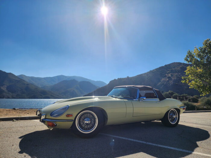 Electric E-Type Jaguar conversion by Electrogenic Electric GT