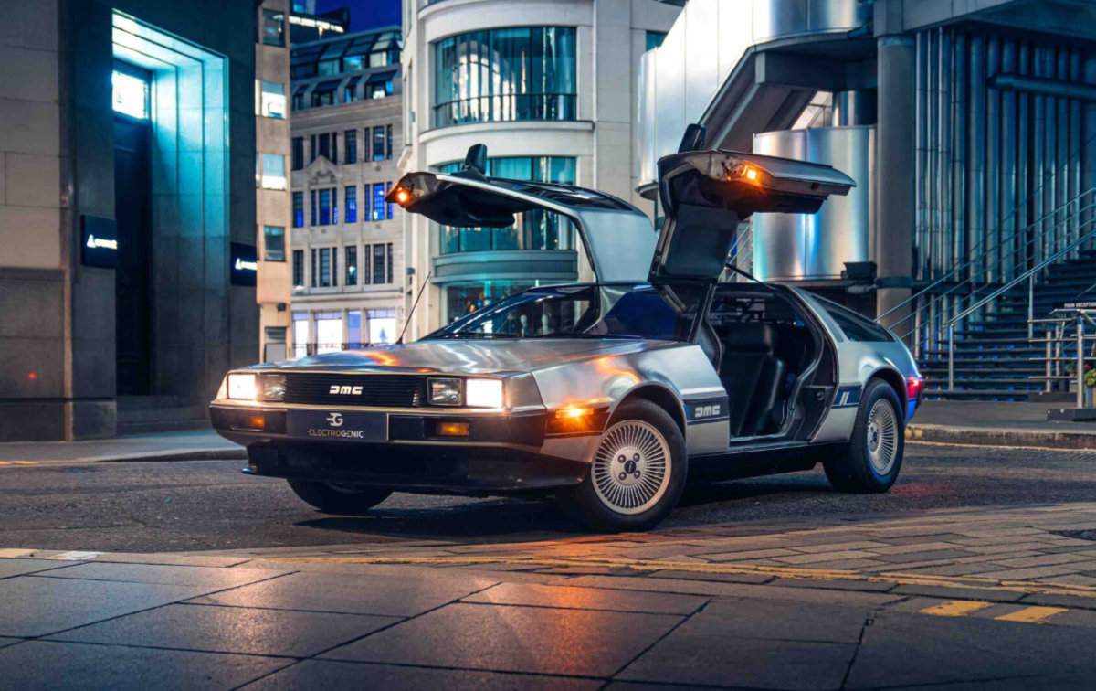 Electrogenic electric DeLorean