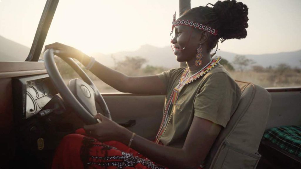 Sarara Electrogenic electric Land Rover on safari